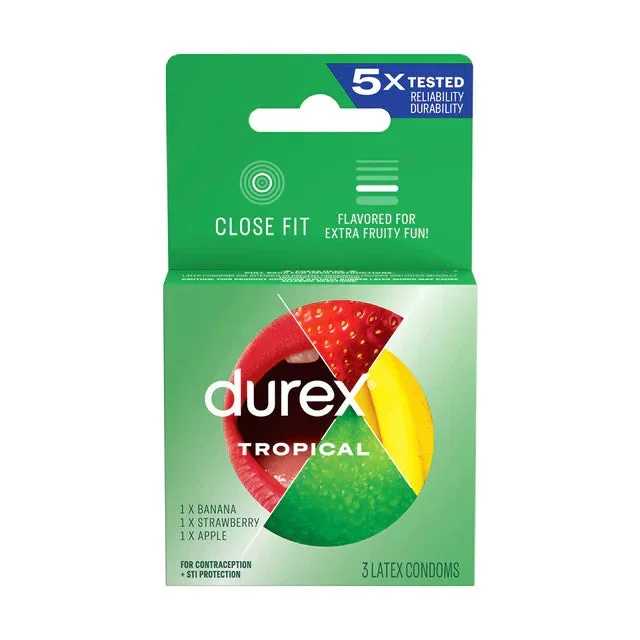 Durex Tropical Flavored Condoms