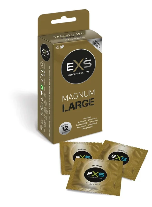 EXS Magnum Condoms 12 pack