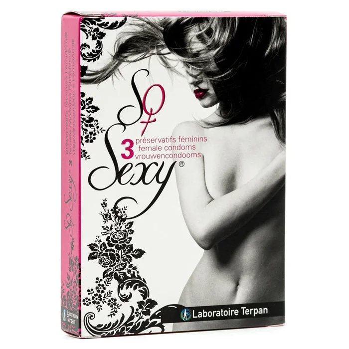 So Sexy Female Condom Box of 3