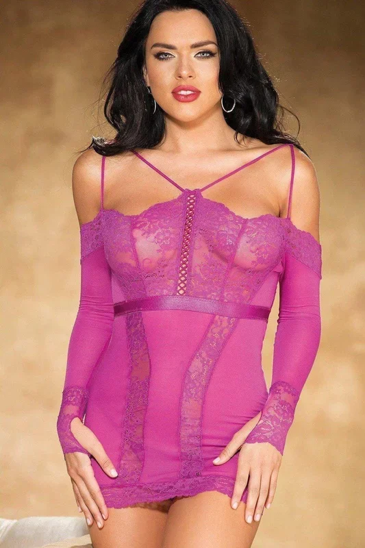 SS-Off The Shoulder Chemise