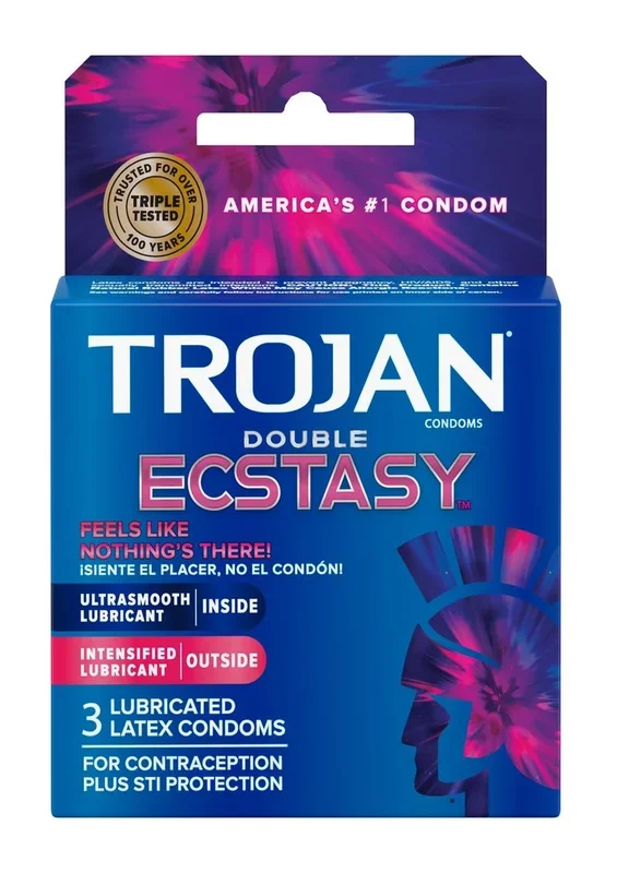 Trojan Double Ecstasy Condoms